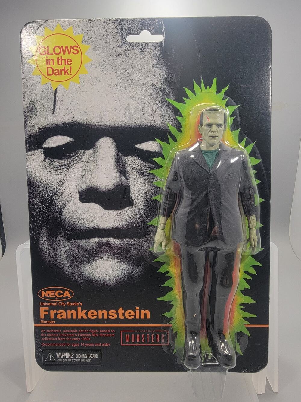 NECA Universal Monsters Frankenstein's Monster 7in Glow In The Dark